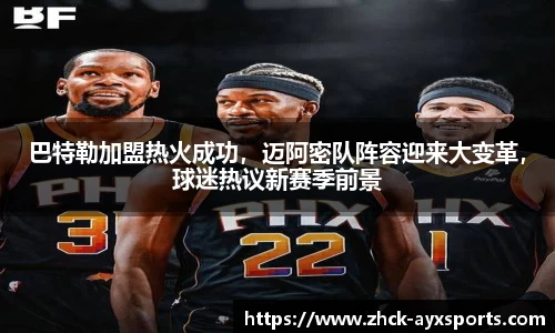 巴特勒加盟热火成功，迈阿密队阵容迎来大变革，球迷热议新赛季前景